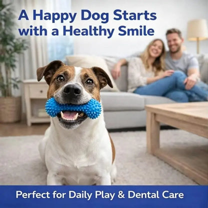 Adjustable Neck Strap Dog Tooth Cleaning Chew Stick, Tooth Cleaning Bite Stick, Made of Bite-Resistant Rubber, Specially Designed Oral Care Tools for Small, Medium and Large Dogs, Dog Mouth Opener for Cleaning Teeth, Pet Oral Care Tooth Chew Toy