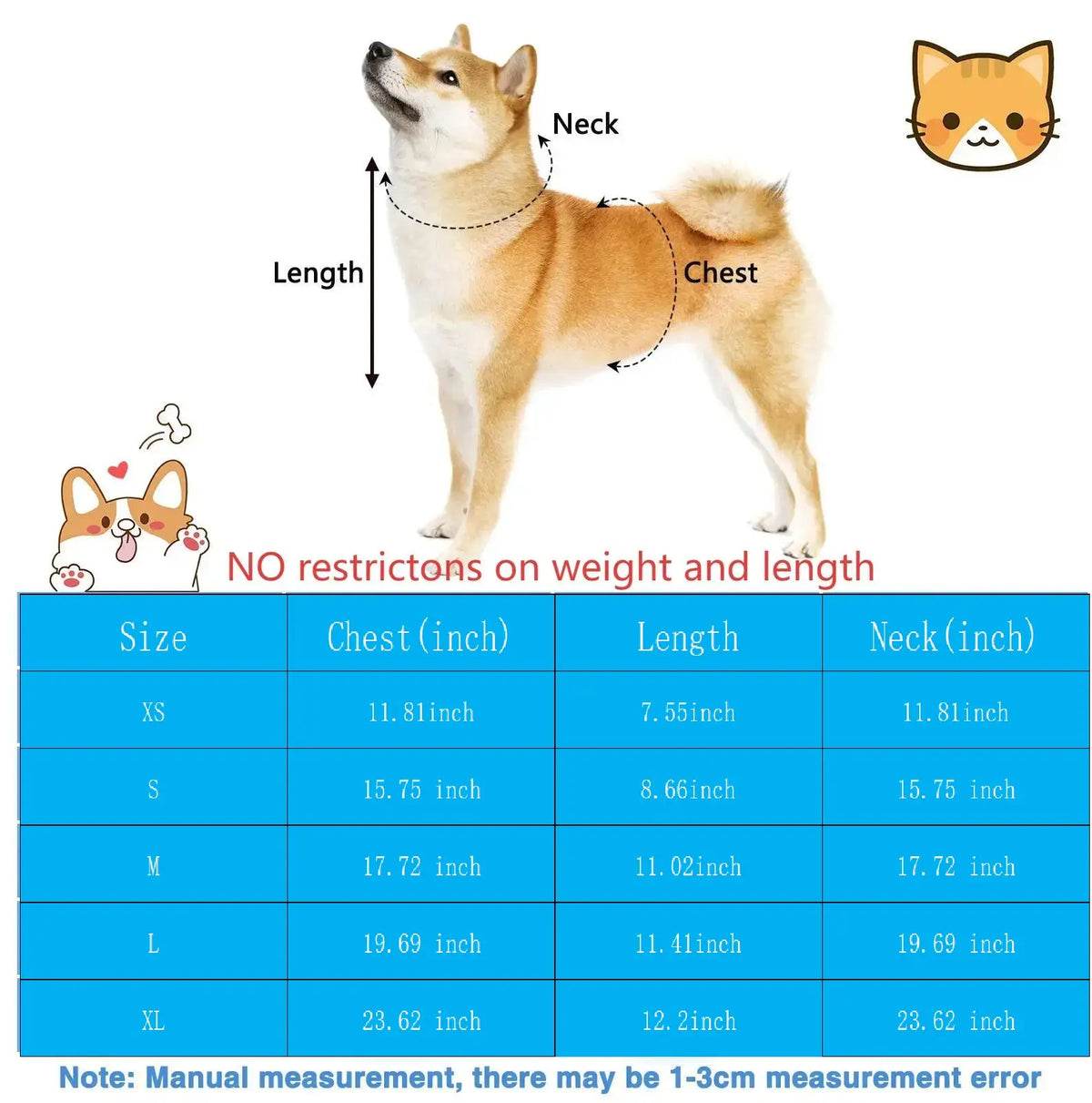 Funny Chucky Halloween Dog Costume with Pet Wig, Cosplay Scary Outfit with Knife, Creative Pet Costume for Small Medium and Large Dogs Cats Puppy